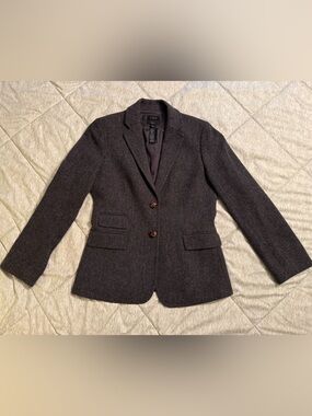 J. Crew Herringbone Wool Jacket